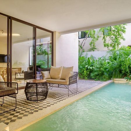 Private Pool Apartment For Groups Tulum Esterno foto